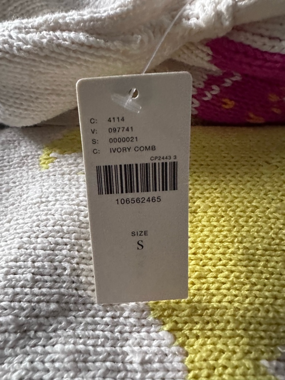 Pilcro Anthropologie Fish Icon Zip Up Sweater Size S NWT - Picture 8 of 9